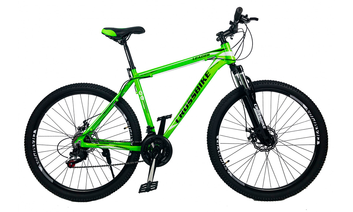 Фотография Велосипед Cross Leader 29" 2021, размер XL, Зеленый